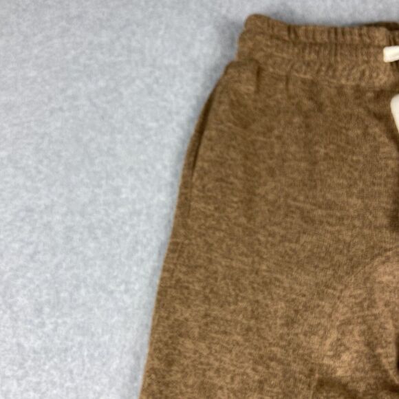 A Fine Line Jogger Pants Womens 24x31 Brown Elastic Waist Drawstring Lounge New - Picture 2 of 15